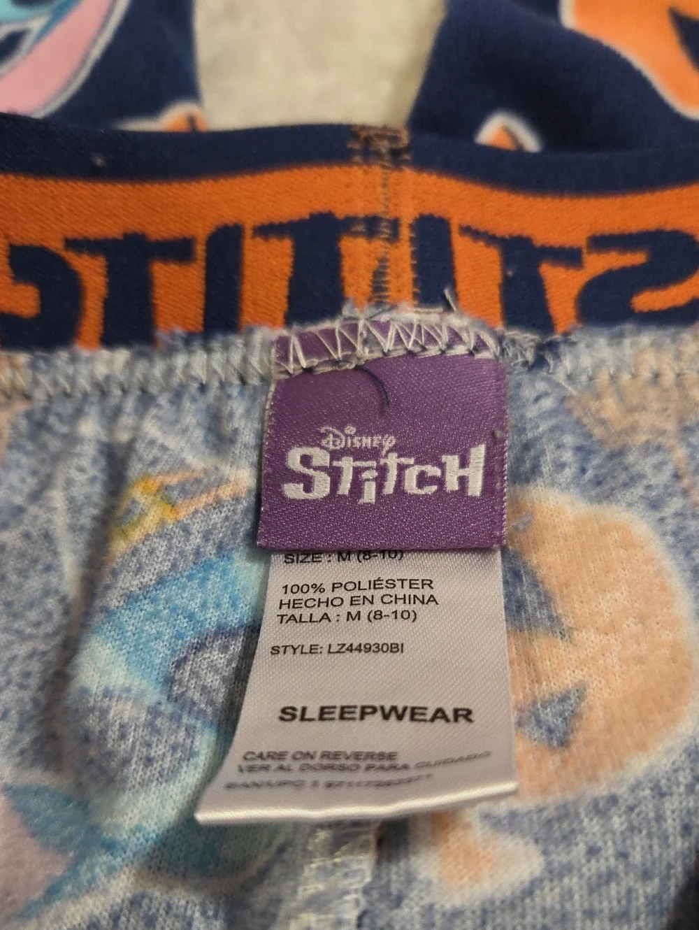 DISNEY HALLOWEEN STITCH PAJAMA PANTS - Picture 4 of 6